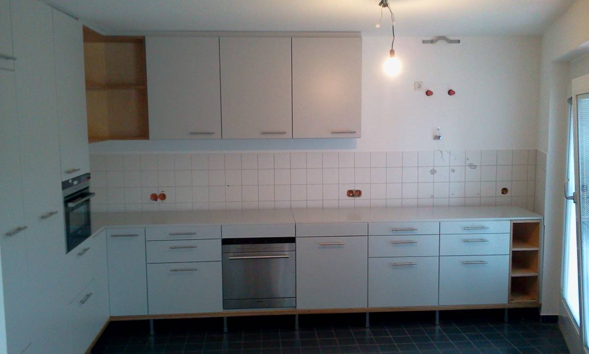 Abgeschlossene Schreinerarbeit, 2012